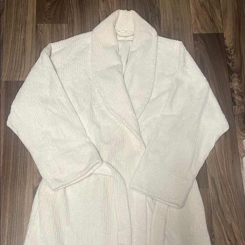 Stan Herman Plush White Robe